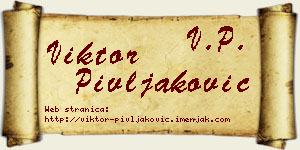 Viktor Pivljaković vizit kartica
